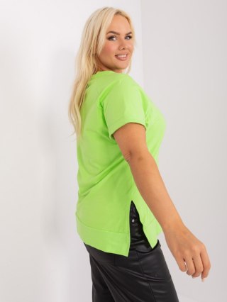 Bluzka RV-BZ-8968.67P limonkowy