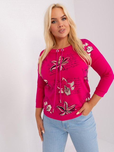 Bluzka RV-BZ-9073.86 fuksjowy Bluzka RV-BZ-9073.86 fuksjowy