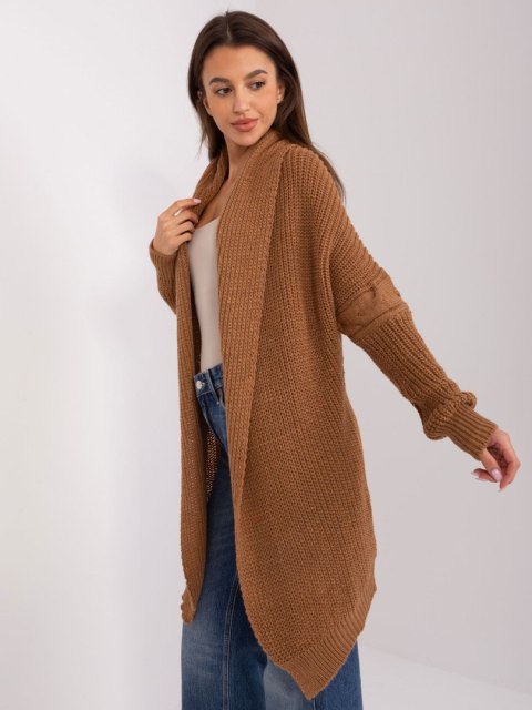 Kardigan TW-SW-BI-305.99P brązowy Kardigan TW-SW-BI-305.99P brązowy