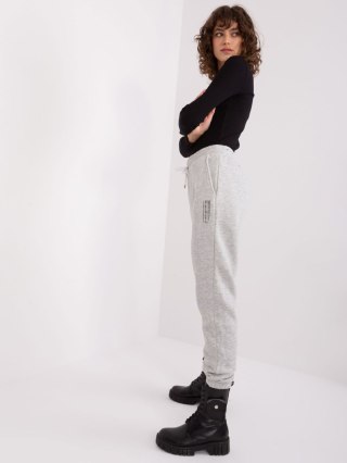 Spodnie dresowe D10047O62214B2 jasny szary XXL