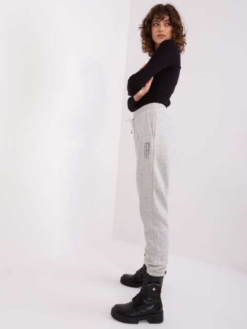 Spodnie dresowe D10047O62214B2 jasny szary XXL