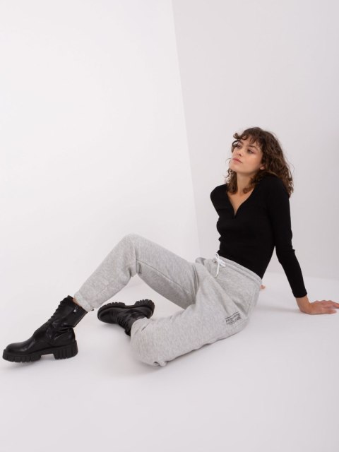 Spodnie dresowe D10047O62214B2 jasny szary XXL