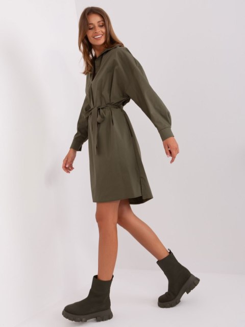 Sukienka CHA-SK-9010.70 khaki S/M