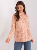 Sweter AT-SW-2341.00P brzoskwiniowy