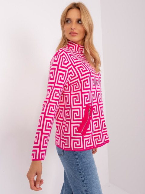 Sweter AT-SW-2341.00P fuksjowy Sweter AT-SW-2341.00P fuksjowy