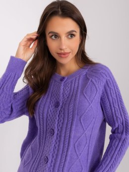 Sweter AT-SW-2346-2.99P fioletowy