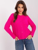 Sweter AT-SW-2346-2.99P fuksjowy