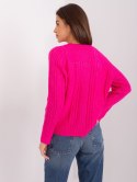 Sweter AT-SW-2346-2.99P fuksjowy