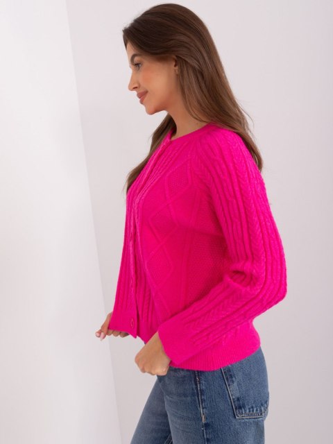 Sweter AT-SW-2346-2.99P fuksjowy Sweter AT-SW-2346-2.99P fuksjowy