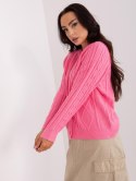 Sweter AT-SW-2346-2.99P różowy