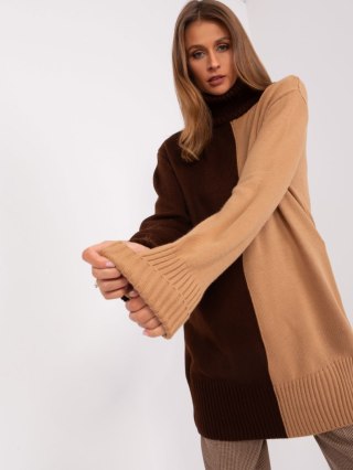 Sweter BA-SW-0234.65P ciemny brązowy
