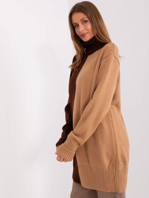 Sweter BA-SW-0234.65P ciemny brązowy Sweter BA-SW-0234.65P ciemny brązowy