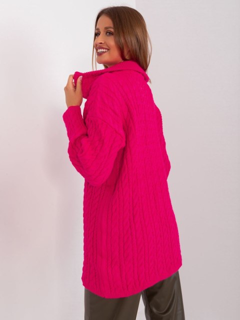 Sweter BA-SW-0282.13P fuksjowy Sweter BA-SW-0282.13P fuksjowy