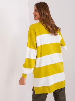 Sweter TO-SW-1311.09 oliwkowy