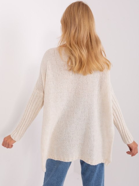 Sweter TW-SW-BI-559.45 jasny beżowy Sweter TW-SW-BI-559.45 jasny beżowy