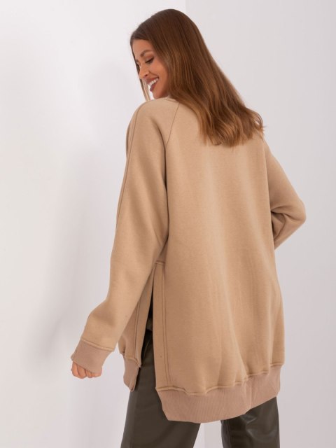 Bluza EM-BL-664.98P ciemny bezowy Bluza EM-BL-664.98P ciemny bezowy