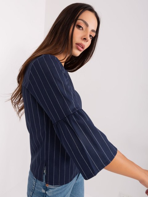 Bluzka LK-BZ-506434.33P granatowy 40