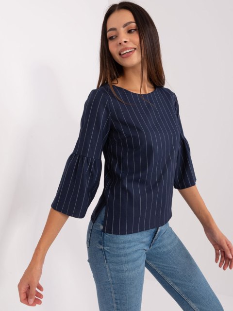 Bluzka LK-BZ-506434.33P granatowy 40