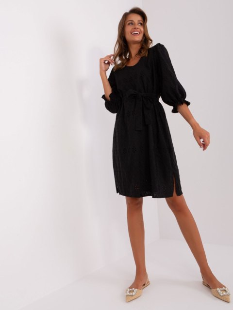 Sukienka LK-SK-509382.73P czarny S/M