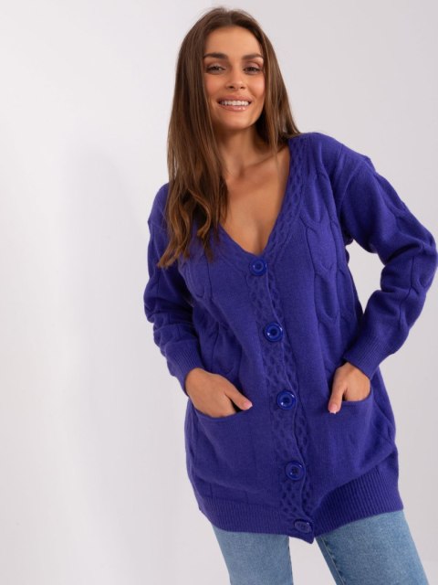 Sweter AT-SW-2241.36P fioletowy Sweter AT-SW-2241.36P fioletowy