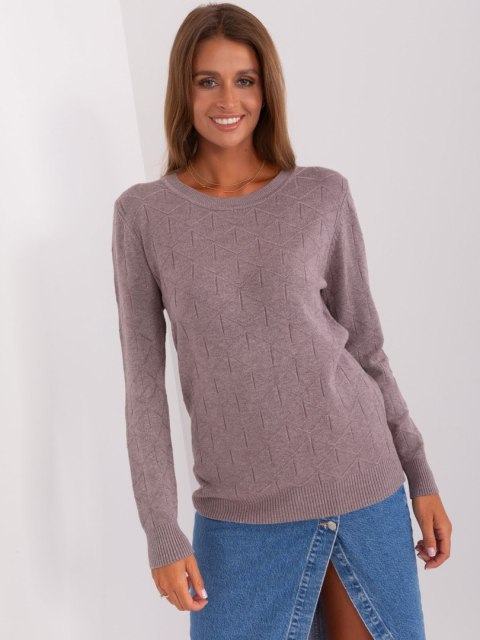Sweter AT-SW-232901.25X jasny fioletowy Sweter AT-SW-232901.25X jasny fioletowy