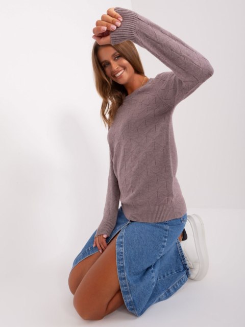 Sweter AT-SW-232901.25X jasny fioletowy Sweter AT-SW-232901.25X jasny fioletowy