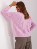 Sweter AT-SW-2346-2.99P liliowy