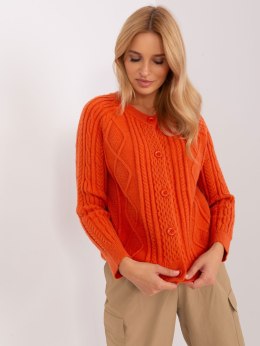 Sweter AT-SW-2346-2.99P pomarańczowy