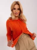 Sweter AT-SW-2346-2.99P pomarańczowy