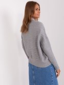 Sweter AT-SW-2368.36X szary
