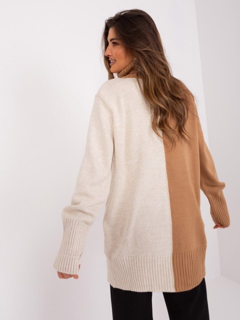 Sweter BA-SW-0234.65P camelowy Sweter BA-SW-0234.65P camelowy