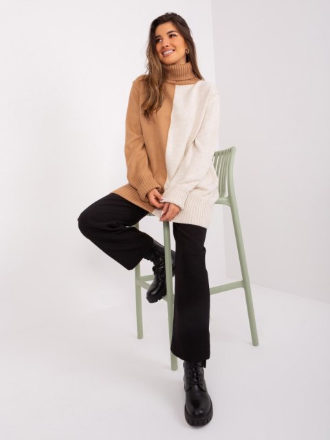 Sweter BA-SW-0234.65P camelowy Sweter BA-SW-0234.65P camelowy