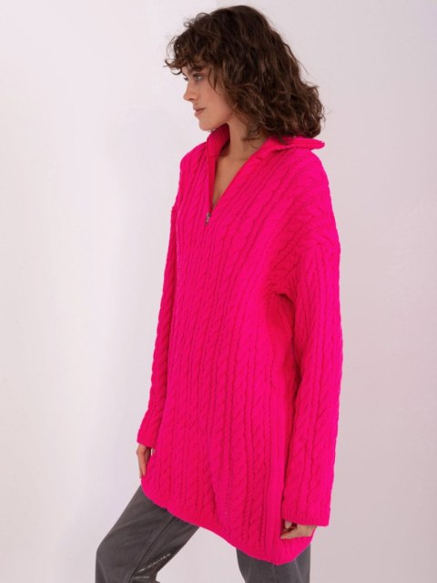 Sweter BA-SW-0282.13P fluo różowy Sweter BA-SW-0282.13P fluo różowy