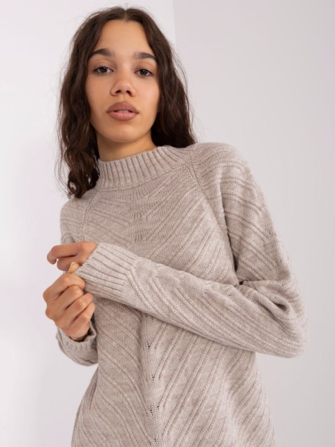 Sweter BA-SW-8013.14P beżowy Sweter BA-SW-8013.14P beżowy