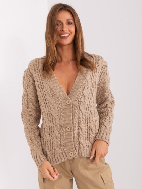 Sweter BA-SW-8016.74P ciemny bezowy Sweter BA-SW-8016.74P ciemny bezowy