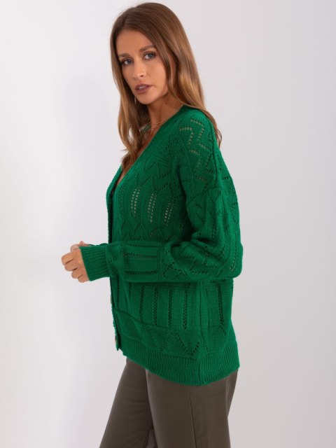 Sweter BA-SW-8022-1.83P ciemny zielony Sweter BA-SW-8022-1.83P ciemny zielony