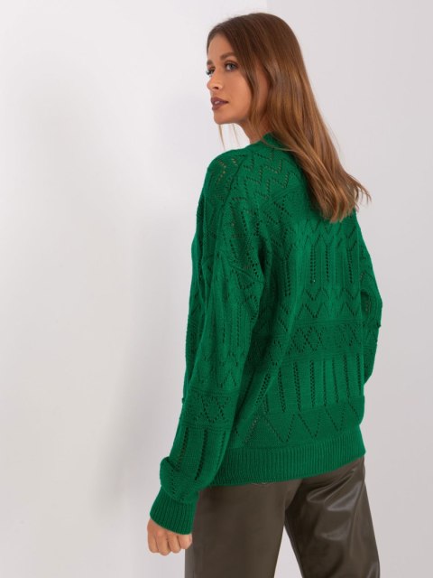 Sweter BA-SW-8022-1.83P ciemny zielony Sweter BA-SW-8022-1.83P ciemny zielony