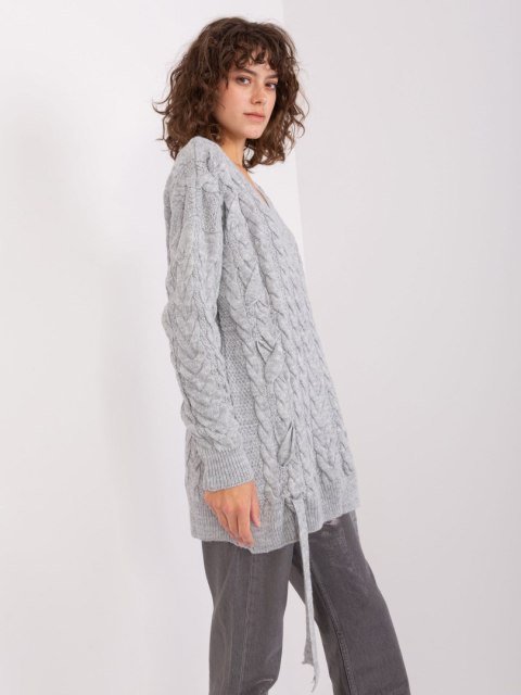 Sweter BA-SW-8027.85P szary Sweter BA-SW-8027.85P szary