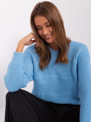 Sweter BA-SW-8031.21X jasny niebieski
