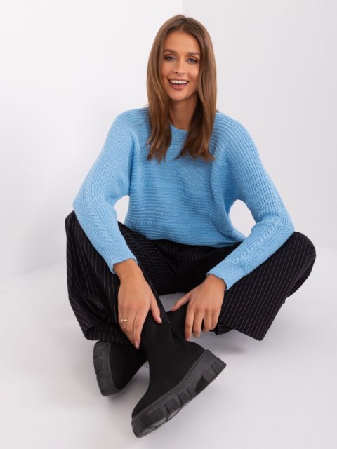 Sweter BA-SW-8031.21X jasny niebieski Sweter BA-SW-8031.21X jasny niebieski