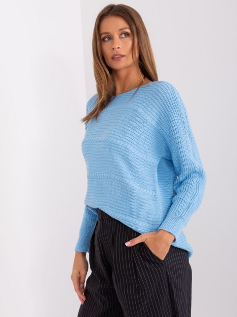 Sweter BA-SW-8031.21X jasny niebieski Sweter BA-SW-8031.21X jasny niebieski