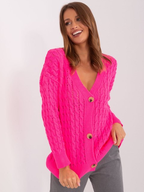 Sweter BA-SW-8036-1.80P fluo różowy Sweter BA-SW-8036-1.80P fluo różowy