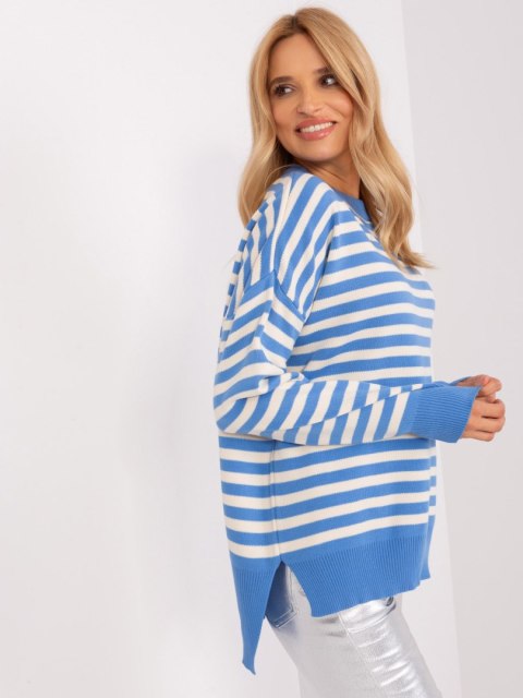 Sweter TO-SW-006.07 niebieski Sweter TO-SW-006.07 niebieski