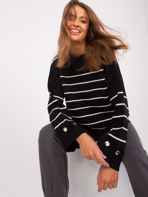 Sweter TO-SW-010.11X czarny Sweter TO-SW-010.11X czarny