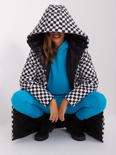Kurtka NM-KR-2809.96 czarno-biały S Kurtka NM-KR-2809.96 czarno-biały S