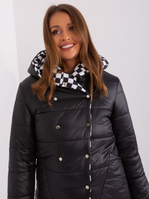 Kurtka NM-KR-2809.96 czarno-biały S Kurtka NM-KR-2809.96 czarno-biały S