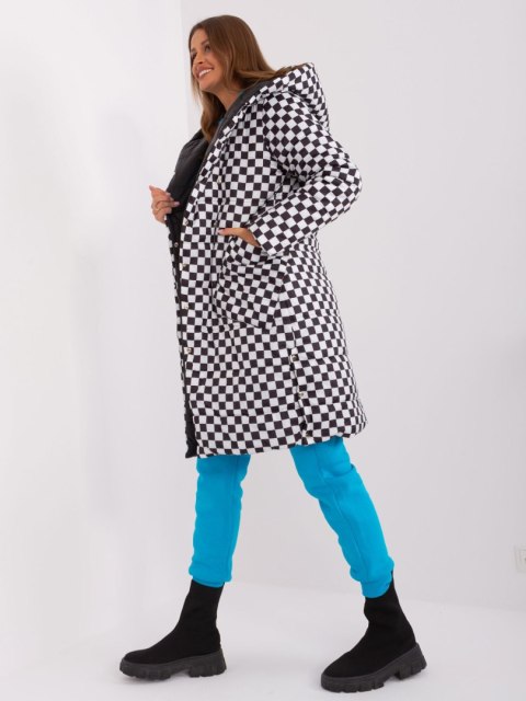 Kurtka NM-KR-2809.96 czarno-biały S Kurtka NM-KR-2809.96 czarno-biały S