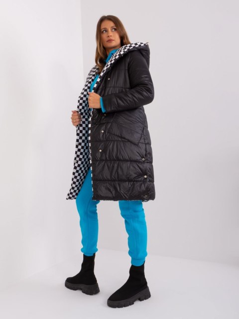 Kurtka NM-KR-2809.96 czarno-biały S Kurtka NM-KR-2809.96 czarno-biały S