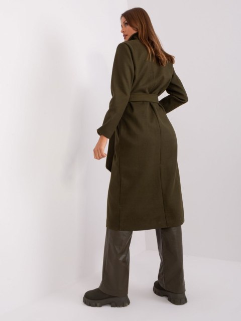 Płaszcz TW-PL-BI-5312-1.31 khaki L Płaszcz TW-PL-BI-5312-1.31 khaki L