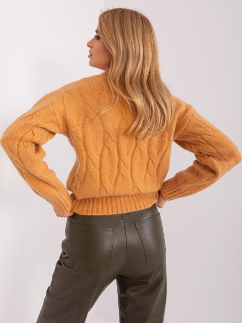 Sweter AT-SW-0146.10P camelowy Sweter AT-SW-0146.10P camelowy
